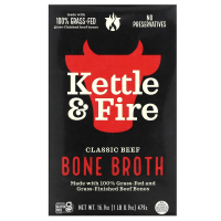 Kettle & Fire, Костный бульон, говяжий, 16,2 жидк. унц. (480 мл)
