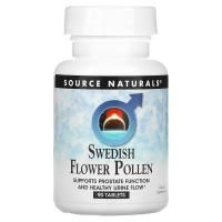 Source Naturals, Пыльца шведских цветов, 90 таблеток