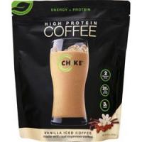 Chike Nutrition, Кофе с высоким содержанием белка Ванильный кофе со льдом 16 унций
