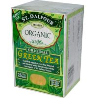 St. Dalfour, Натуральный особый зеленый чай, 25 пакетиков, 1.75 унций (50 г)