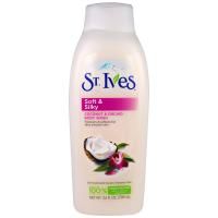 St. Ives, Soft & Silky, Coconut & Orchid Body Wash, 24 fl oz (709 ml)