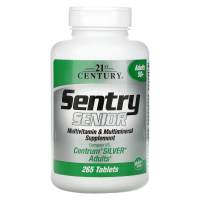 21st Century, Sentry Senior, мультивитаминная и минеральная добавка, для взрослых 50+, 265 таблеток
