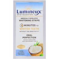 Lumineux Oral Essentials, Lumineux, медицинские отбеливающие полоски, по одной для нижней и верхней челюстей