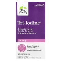EuroPharma, Terry Naturally, Tri-Iodine, 25 мг, 60 капсул
