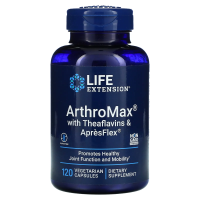 Life Extension, ArthroMax with Theaflavins and ApresFlex, 120 Vegetarian Capsules