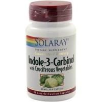 Solaray, Индол-3-карбинол (25 мг) 30 капсул