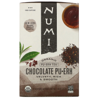 Numi Tea, Органический чай, чай пу• эр, шоколадный пу•эр, 16 чайных пакетиков, 1,24 унц. (35,2 г)