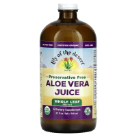 Lily of the Desert, Сертифицированный органический сок Алоэ Вера - Цельный листовой (фильтрованный) Без консервантов 32 жидких унции