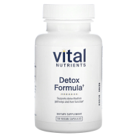 Vital Nutrients, Формула детоксикации, 60 веганских капсул