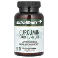 NutraMedix, Куркумин из куркумы, поддерживает здоровую воспалительную реакцию, 120 вегетарианских капсул