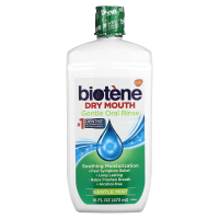 Biotene Dental Products, Dry Mouth, деликатный ополаскиватель для полости рта, «Нежная мята», 473 мл