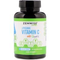 Zenwise Health, Липосомный витамин C с Quali-C, 180 вегетарианских капсул