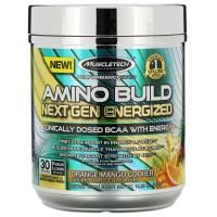 Muscletech, Amino Build Next Gen, аминокислоты нового поколения для повышения энергии, освежающие апельсин и манго, 286 г (10,09 унции) (Discontinued Item)