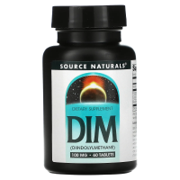 Source Naturals, ДИМ, (Дииндолилметан), 100 мг, 60 таблеток