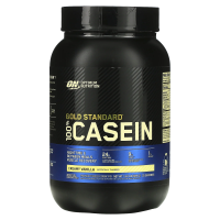 Optimum Nutrition, 100% Casein, Gold Standard, Creamy Vanilla, 2 lbs (909 g)