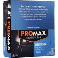 Promax, Оригинальный протеиновый батончик с печеньем и кремом 12 батончиков
