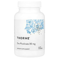Thorne Research, Цинк пиколинат двойного действия, 180 капсул