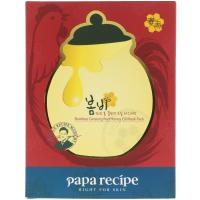 Papa Recipe, Улетный набор масок с женьшенем и красным медовым маслом, 10 масок, 20 г каждая