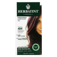 Herbatint, Перманентная краска-гель для волос, 4M, махагоновый каштан, 4,56 жидкой унции (135 мл)