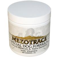 Mezotrace, Специальная формула для собак, натуральные минералы и микроэлементы с витаминами, 1 фунт