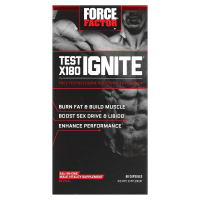 Force Factor, Test X180 Ignite®, 60 капсул