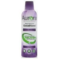 Aurora Nutrascience, Мегалипосомальный глутатион, органический фруктовый вкус, 750 мг, 16 ж. унц. (480 мл)