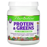 Paradise Herbs, ORAC-Energy, белок и зелень, оригинальный неароматизированный, 16 унции (454 г)