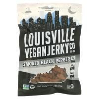 Louisville Vegan Jerky Co, Pete's Smoked Black Pepper, 3 oz (85.05 g)