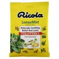 Ricola, Травяные капли для горла - Лимонная мята без сахара 19 капель