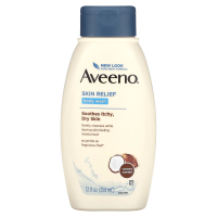 Aveeno, Skin Relief Gentle Scent Body Wash, Nourishing Coconut, 12 fl oz (354 ml)