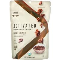 Living Intentions, Activated, Superfood Cereal, Cacao Crunch, 9 oz (255 g)