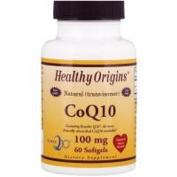 Healthy Origins, CoQ10, Kaneka Q10, 100 mg, 60 Softgels