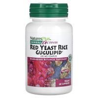 Nature's Plus, Herbal Actives, Red Yeast Rice Gugulipid, 450 mg, 60 Vegetarian Capsules