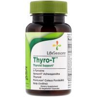 LifeSeasons, Thyro-T Thyroid Support, 10 Vegetarian Capsules