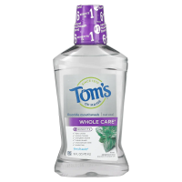 Tom's of Maine, Whole Care, ополаскиватель для полости рта с натуральным фтором, свежая мята, 473 мл (16 жидк. унц.)