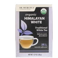 Dr. Mercola, Органический гималайский белый чай, 18 чайных пакетиков, 1,27 унц. (36 г)