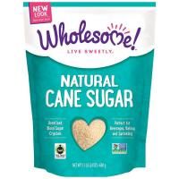 Wholesome Sweeteners, Inc., Натуральный тростниковый сахар, 24 унции (680 г)