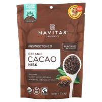 Navitas Organics, Какао-бобы кусочками, 16 унций (454 г)