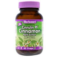 Bluebonnet Nutrition, Циннулин PF, экстракт коры корицы, 60 капсул на растительной основе