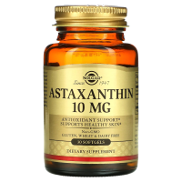 Solgar, Астаксантин, 10 мг, 30 мягких гелевых капсул