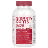 SmartyPants, формула мультивитаминов для женщин старше 50 лет, голубика, апельсиновый крем и клубника с бананом, 120 жевательных конфет