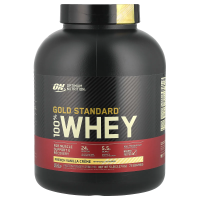 Optimum Nutrition, Gold Standard 100% Whey, сывороточный протеин, французский ванильный крем, 2,27 кг (5 фунтов)
