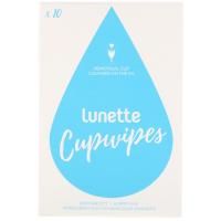 Lunette, Cupwipe, Menstrual Cup Cleanser On The Go, 10 Wipes