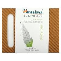 Himalaya, Botanique, очищающий батончик для тела с нимом и куркумой, 125 г (4,41 унции)