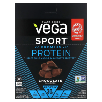 Vega, Sport Premium Protein, Chocolate, 12 Pack, 1.6 oz (44 g) Each