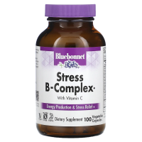 Bluebonnet Nutrition, Стресс B-комплекс 100 овощных капсул