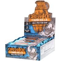 Grenade, Carb Killa, батончик с высоким содержанием протеина, шоколадный крем, 12 батончиков по 60 г каждый