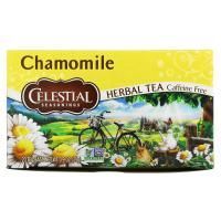 Celestial Seasonings, Травяной чай, без кофеина, ромашка, 20 чайных пакетиков, 0,9 унций (25 г)