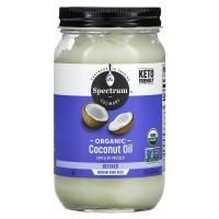 Spectrum Culinary, Органическое кокосовое масло, рафинированное, 14 ж. унц. (414 мл)