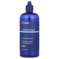 Trace Minerals Research, ConcenTrace, Минеральный ополаскиватель для полости рта, Мята, 16 жидких унций (473 мл)